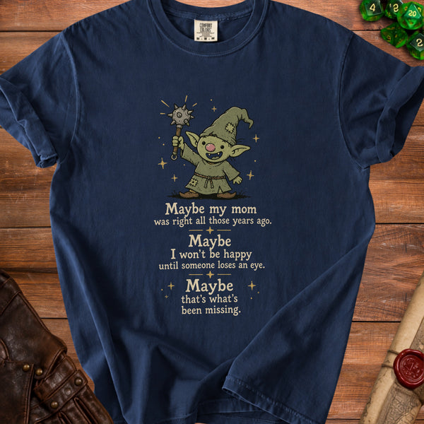 Maybe Goblin T-Shirt in True Navy