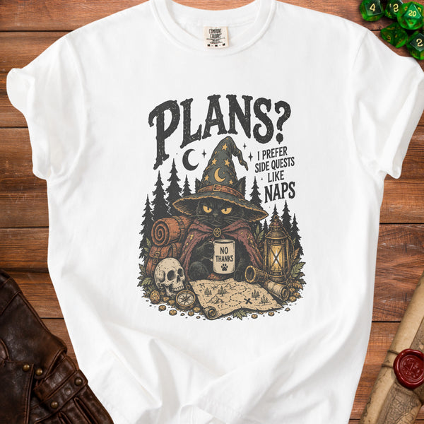 Side Quest Preferably a Nap T-Shirt in White