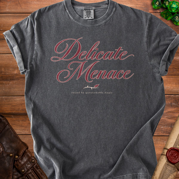 Delicate Menace T-Shirt in Pepper