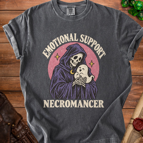 Support Necromancer T-Shirt in Pepper