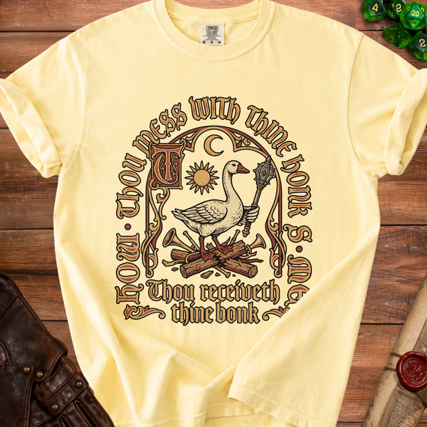 Goose Bonk T-shirt in Butter