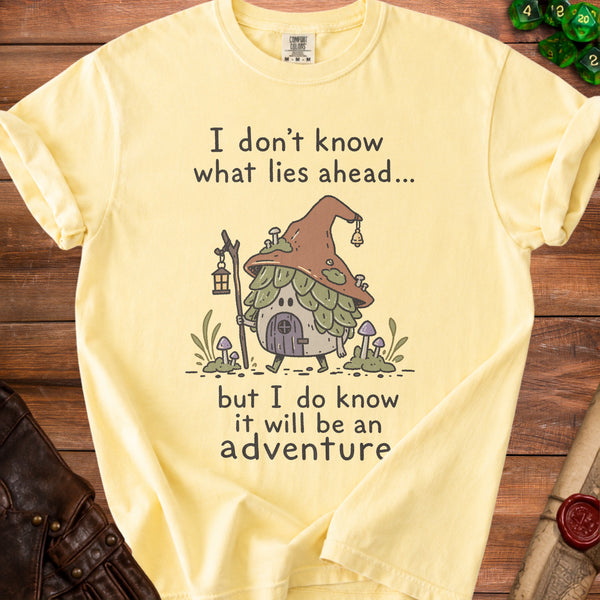 Adventure Awaits T-Shirt in Butter