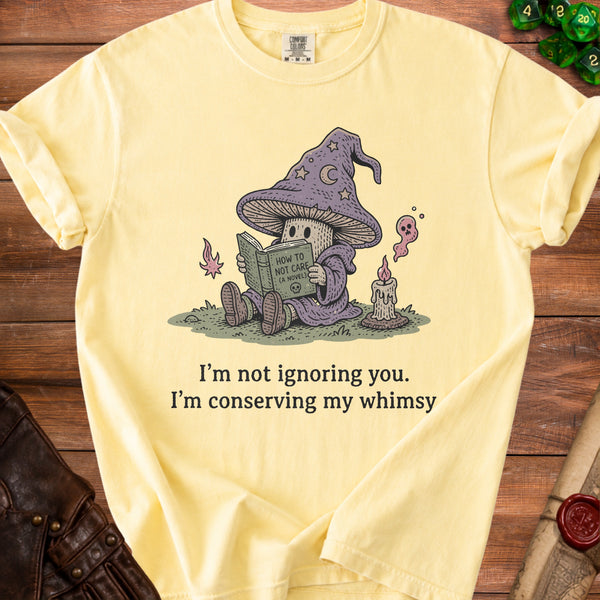 Conserving Whimsy T-shirt in Butter