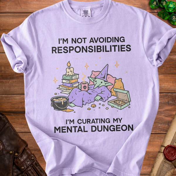 Mental Dungeon T-Shirt in Orchid