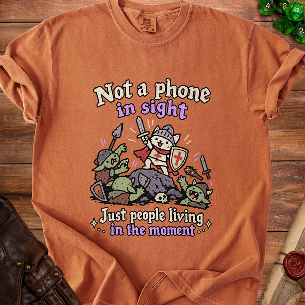 Living Moment T-Shirt in Yam
