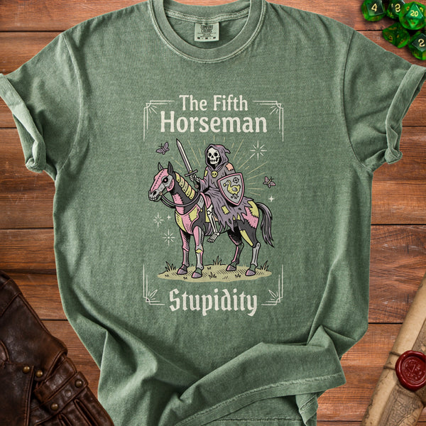 Fifth Horseman T-Shirt in Moss