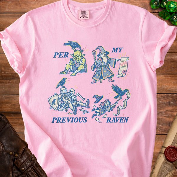 Previous Raven T-Shirt in Blossom