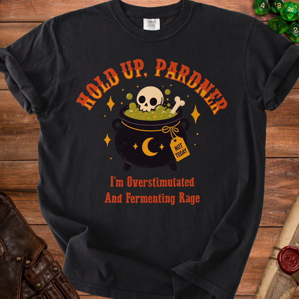 Hold Up T-Shirt in Black