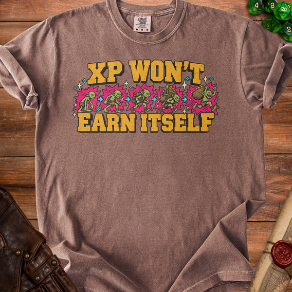 XP Grind T-shirt in Espresso