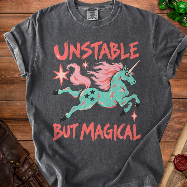 Unstable Unicorn T-shirt in Pepper