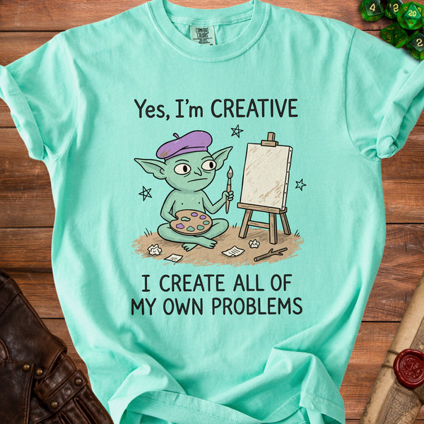 Creative Problems T-Shirt in Island Reef