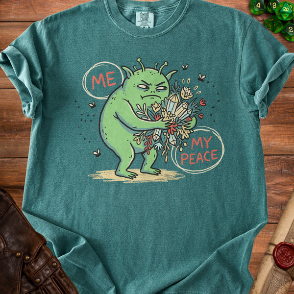 My Peace T-shirt in Blue Spruce