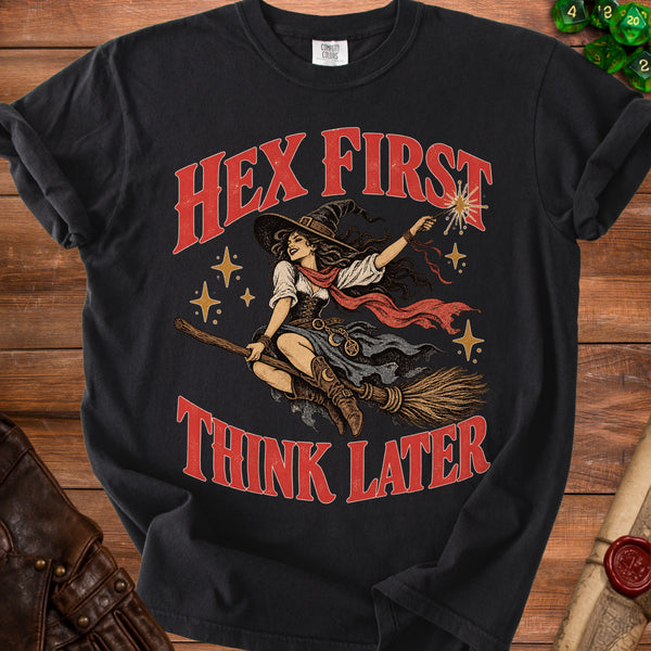 Hex First T-Shirt in Black