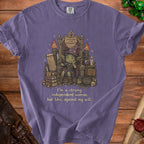 Goblin on throne with "Everything is my responsibility" sign and humorous text.