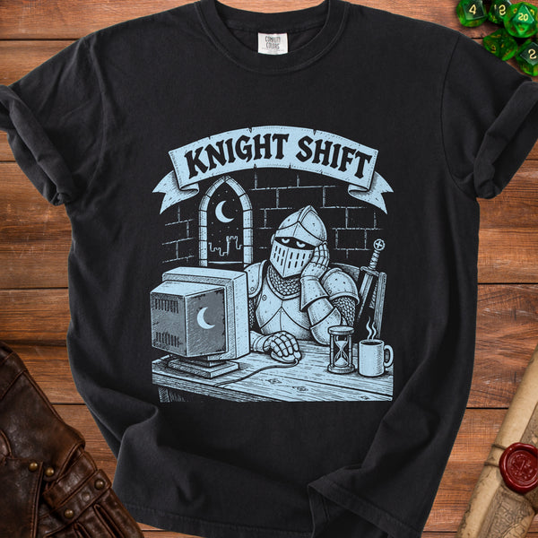 Knight Shift T-Shirt in Black