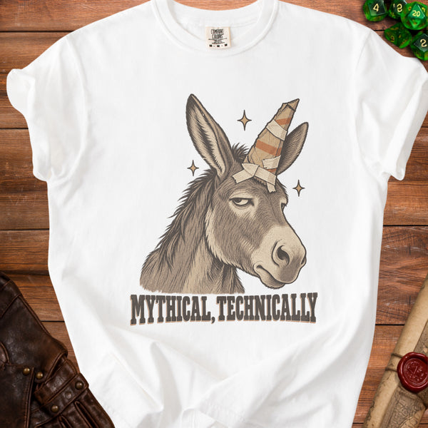 Mythical Donkey T-Shirt in White