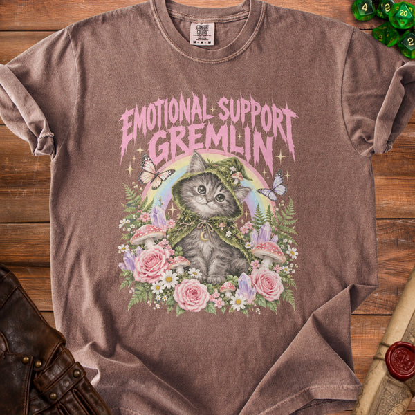 Support Gremlin T-shirt in Espresso
