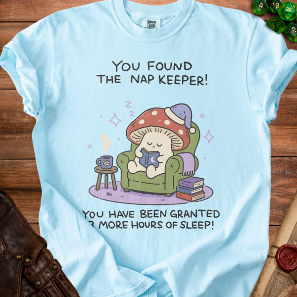 Nap Keeper T-Shirt in Chambray