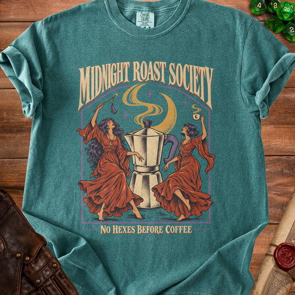 Midnight Roast T-Shirt in Blue Spruce