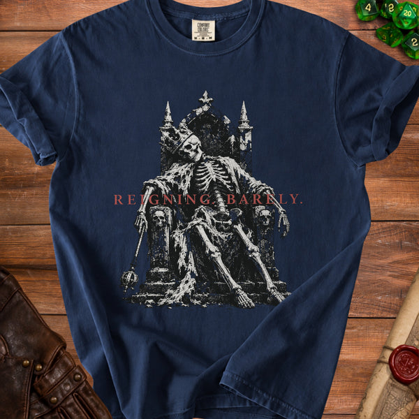 Barely Reigning T-shirt in True Navy
