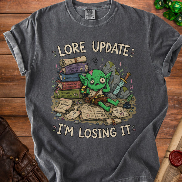 Lore Update T-Shirt in Pepper