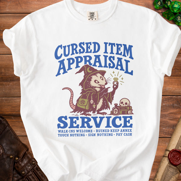 Cursed Item T-shirt in White