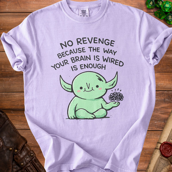 Brain Wired T-Shirt in Orchid