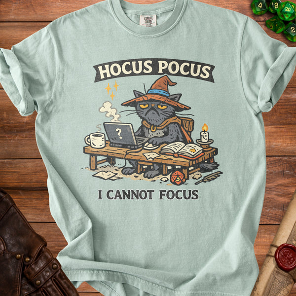 Focus Cat T-Shirt in Bay