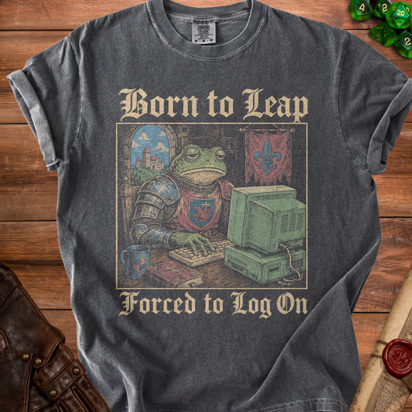 Knight Frog T-shirt in Pepper