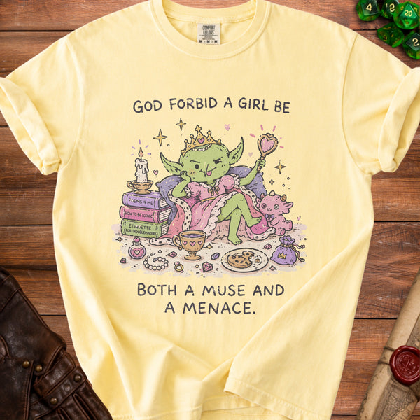 Muse Menace T-Shirt in Butter