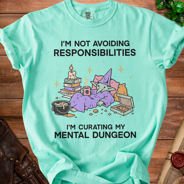 Mental Dungeon T-Shirt in Island Reef