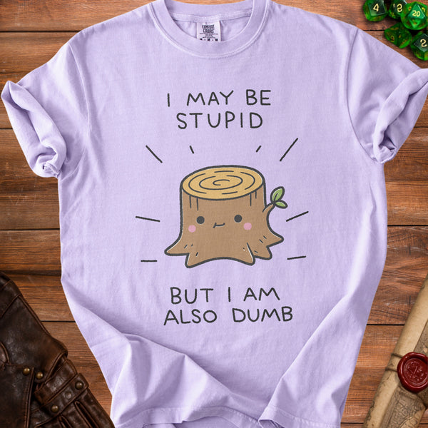 Stupid Stump T-Shirt in Orchid