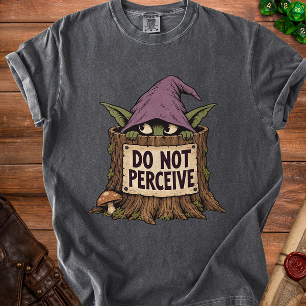 Do Not Perceive T-Shirt in Pepper