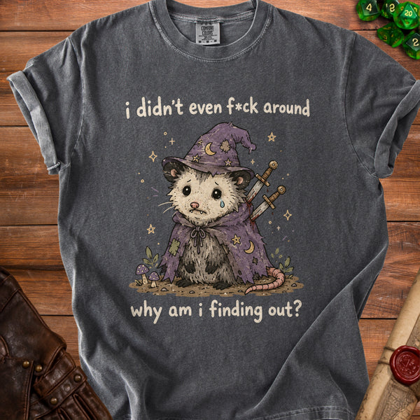 Betrayed Opossum T-shirt in Pepper