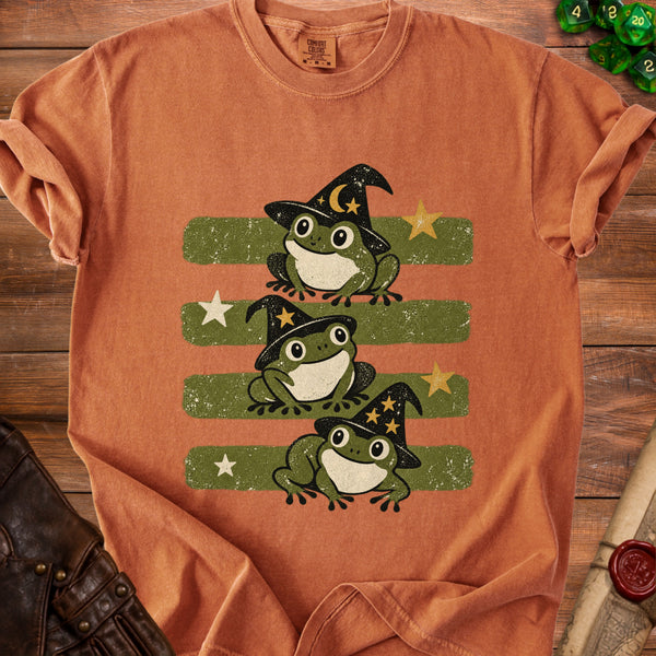 Wizard Frogs T-Shirt in Yam