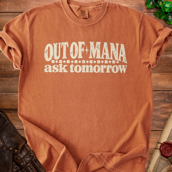 Out Of Mana T-shirt in Yam