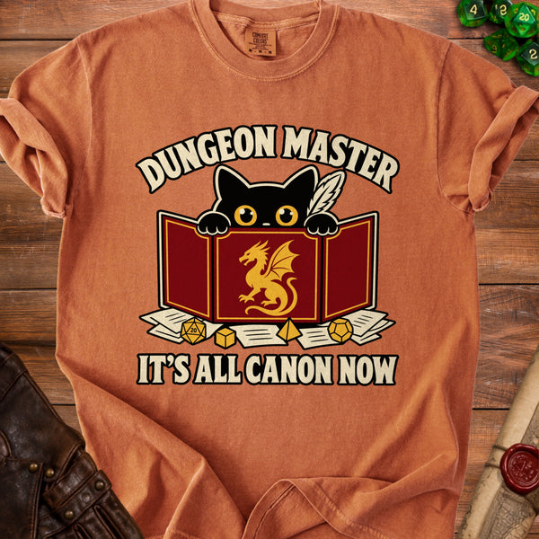 Dungeon Master Initiative T-Shirt in Yam
