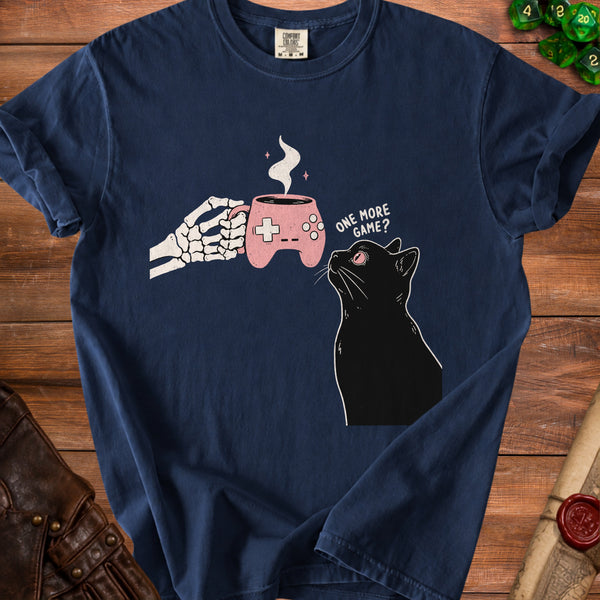 One More Game T-Shirt in True Navy
