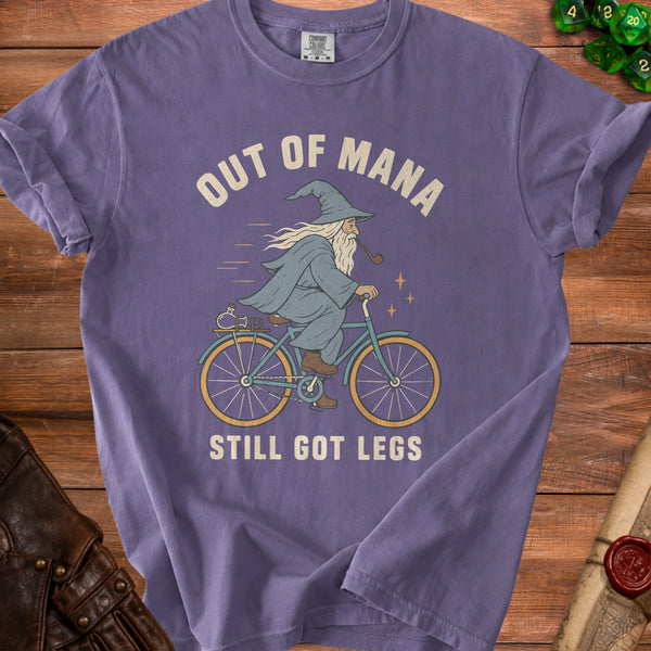 Mana Wizard Pedal On T-Shirt in Grape