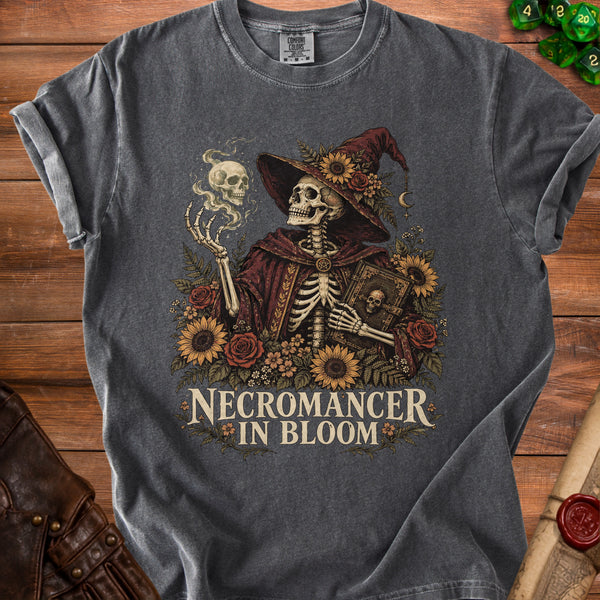Necromancer Bloom T-Shirt in Pepper