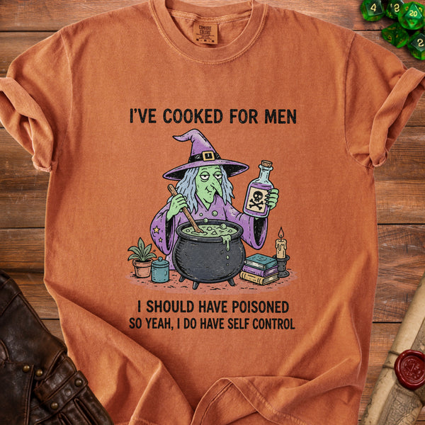 Self Control Art of Restraint T-Shirt in Yam