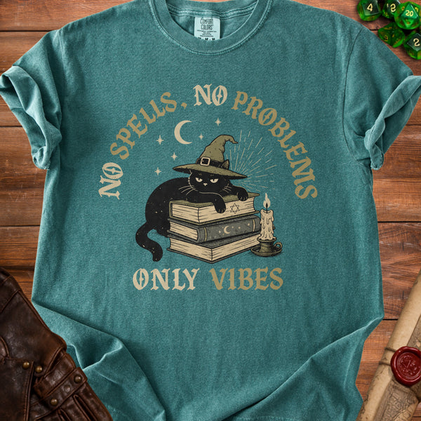 Only Vibes T-Shirt in Blue Spruce