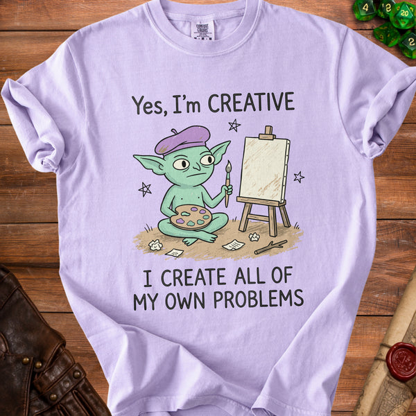 Creative Problems T-Shirt in Orchid