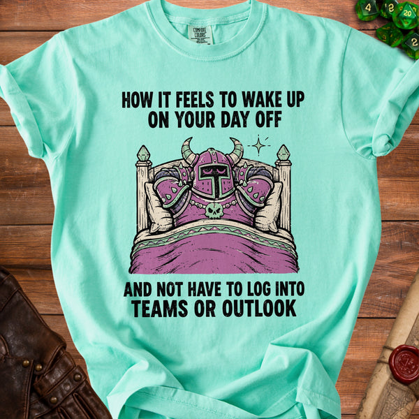 Day Off T-Shirt in Island Reef