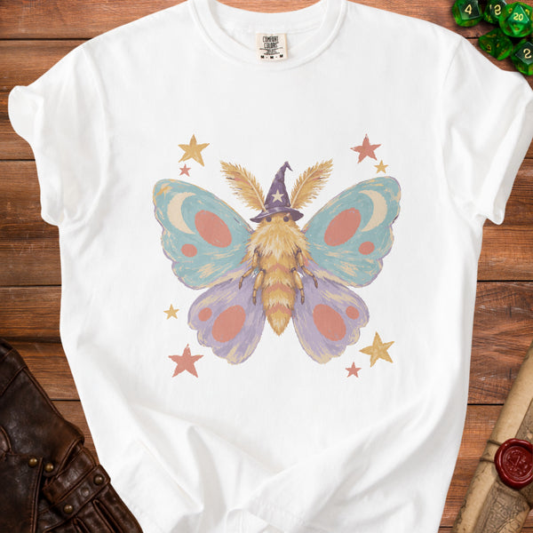 Wizard Moth T-shirt in White