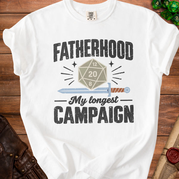 Fatherhood Campaign T-shirt in White