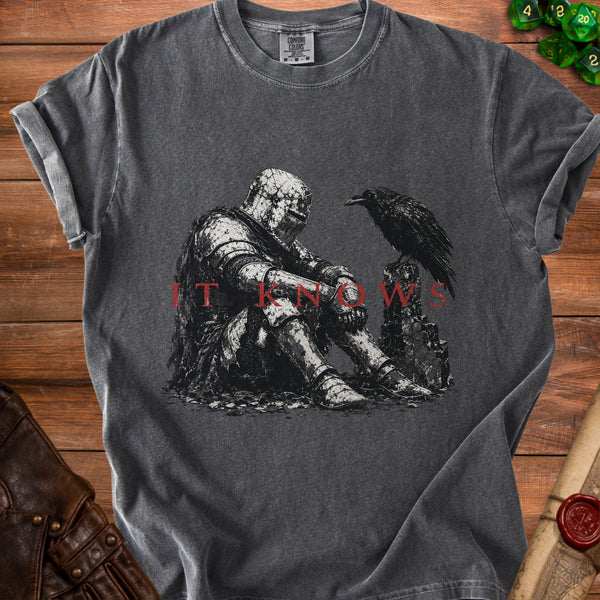 It Knows Knight T-Shirt in Pepper