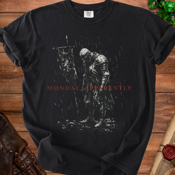 Monday Knight T-Shirt in Black