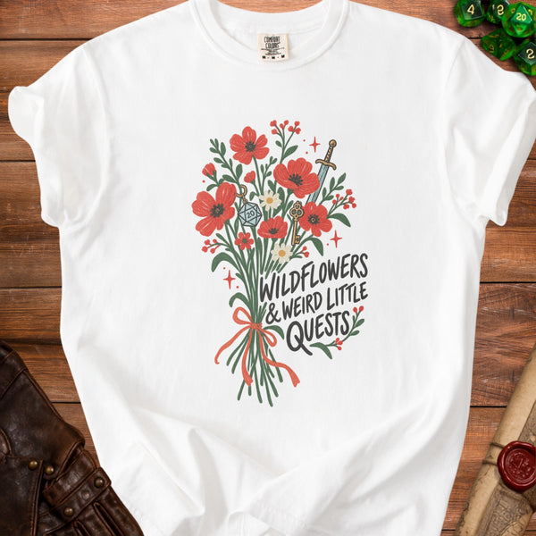 Wildflower Quests T-Shirt in White