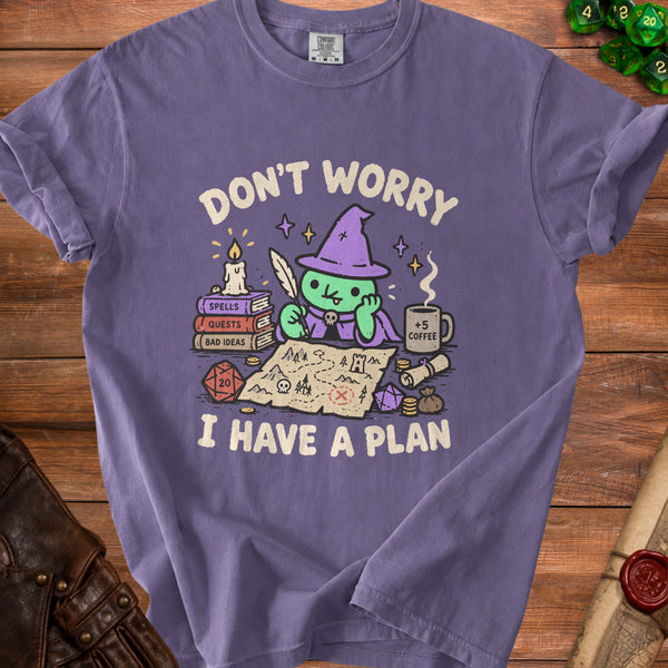 Plan Wizard T-Shirt in Grape